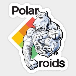 Polaroid Parody - Polar Roids Sticker